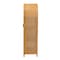 Bali & Pari Paloma Modern Bohemian Light Honey Rattan Large Storage Cabinet 242-13571-ZORO - alternate 8